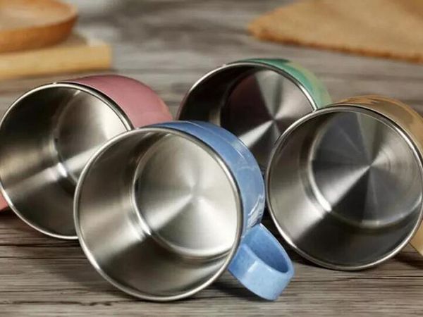 wholesale 304 stainless steel coffee mug the wheat element colorful environmental friendly household cup children drink water cups by dhl
wholesale 304 stainless steel coffee mug the wheat element colorful environmental friendly household cup children drink water cups by dhl