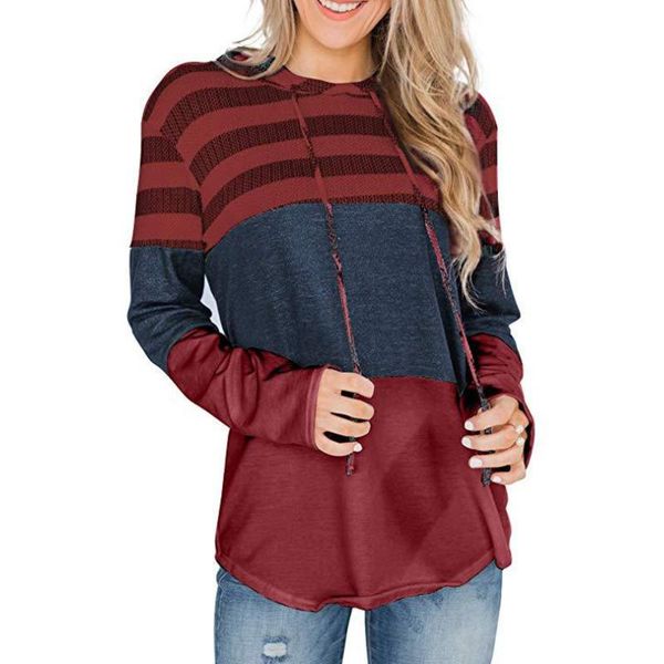 women's hoodies & sweatshirts fall 2021 loose casual design hoodie pullover long sleeve patchwork contrast sweatshirt high street em*, Black
women's hoodies & sweatshirts fall 2021 loose casual design hoodie pullover long sleeve patchwork contrast sweatshirt high street em*, Black