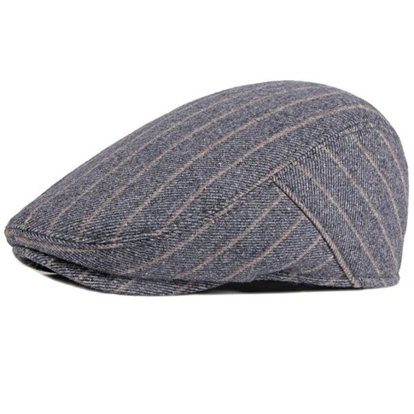 berets ht3416 men fashion thick warm winter hat retro beret cap striped wool male vintage ivy gastby flat, Blue;gray
berets ht3416 men fashion thick warm winter hat retro beret cap striped wool male vintage ivy gastby flat, Blue;gray