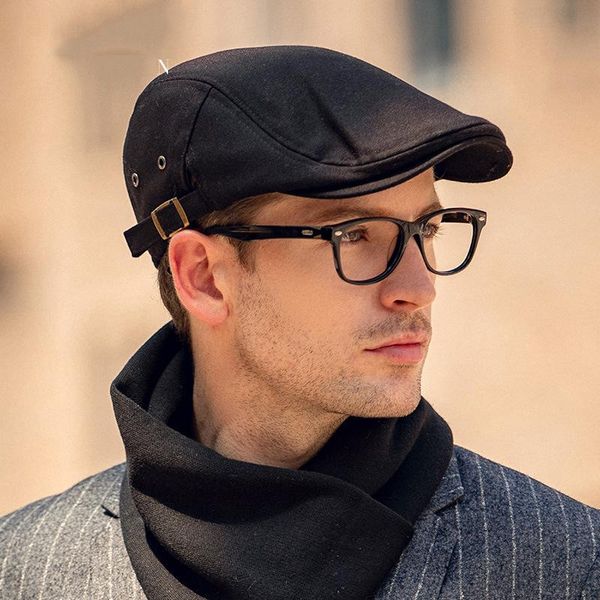 berets hat for men casual british peaked autumn winter classic retro flat cap adjustable ivy sboy cabbie nr60, Blue;gray
berets hat for men casual british peaked autumn winter classic retro flat cap adjustable ivy sboy cabbie nr60, Blue;gray