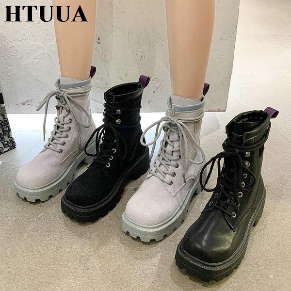 htuua 2020 new women's short boot fashion chunky platform ankle boots women autumn winter shoes female boots sx4208, Black
htuua 2020 new women's short boot fashion chunky platform ankle boots women autumn winter shoes female boots sx4208, Black