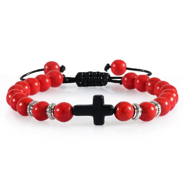 trendy braided bracelet 8mm black lava tiger eye stone cross charm men natural beaded bracelets bangles for women prayer jewelry
trendy braided bracelet 8mm black lava tiger eye stone cross charm men natural beaded bracelets bangles for women prayer jewelry