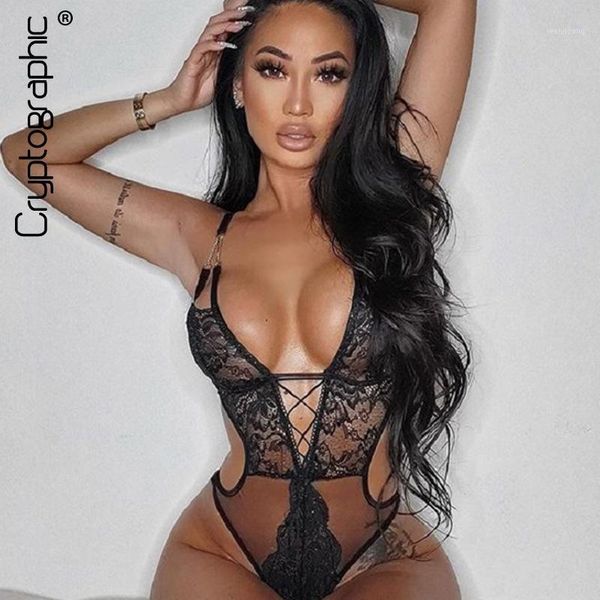 cryptographic deep v-neck plunge strappy sheer lace bodysuit club female body see through backless bodysuit thong teddy1, Black;white
cryptographic deep v-neck plunge strappy sheer lace bodysuit club female body see through backless bodysuit thong teddy1, Black;white
