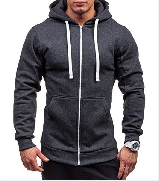 2020 homens casual cor slida zip drawstring hoodie masculino fino simples com capuz camisolas primavera outono elstico punhos cardigan, Black
2020 homens casual cor slida zip drawstring hoodie masculino fino simples com capuz camisolas primavera outono elstico punhos cardigan, Black