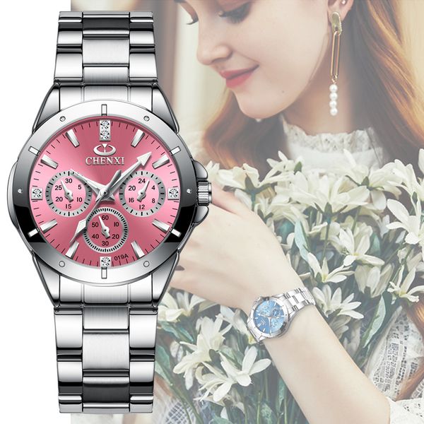 chenxi 019a women fashion luxury watches women's quartz wristwatches ladies luxury rhinestone dial clock waterproof reloj mujer 201119, Slivery;brown
chenxi 019a women fashion luxury watches women's quartz wristwatches ladies luxury rhinestone dial clock waterproof reloj mujer 201119, Slivery;brown