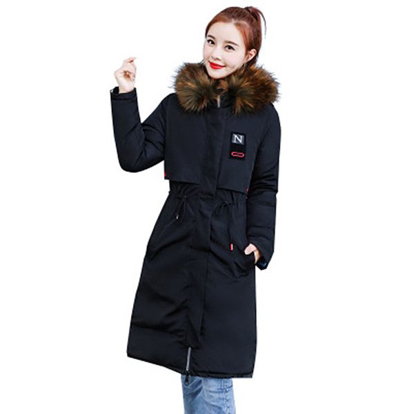 new parkes winter double-sided women's coat pelle goal with single hood fine cotton solid jacket 7gip v8cv, Black
new parkes winter double-sided women's coat pelle goal with single hood fine cotton solid jacket 7gip v8cv, Black