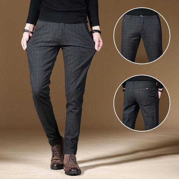 2020 new trend plaid smart business casual full length pants mens office wear straight pants male slim fit autumn trousers, Black
2020 new trend plaid smart business casual full length pants mens office wear straight pants male slim fit autumn trousers, Black