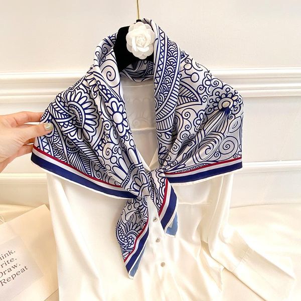 new twill silk scarf fashion shawl and wraps female bandana head band lady hair foulard women neckerchief large hijab summer, Blue;gray
new twill silk scarf fashion shawl and wraps female bandana head band lady hair foulard women neckerchief large hijab summer, Blue;gray
