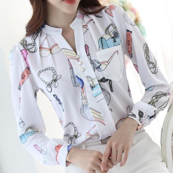 spring 2021 new fashion plus size women shirt print slim female clothing long sleeved chiffon blouse women 884a 30, White
spring 2021 new fashion plus size women shirt print slim female clothing long sleeved chiffon blouse women 884a 30, White