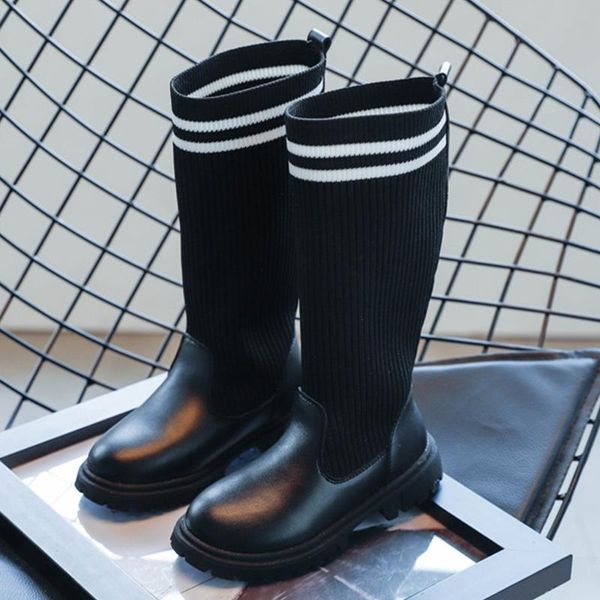 children' elastic cloth long boots fashion soft knee-high boots for kids princess shoes autumn winter warm toddler girls botas, Black;grey
children' elastic cloth long boots fashion soft knee-high boots for kids princess shoes autumn winter warm toddler girls botas, Black;grey