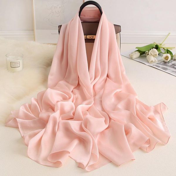 women silk scarves 2020 luxury solid foulard hijab shawls wraps lady winter scarves long bufanda thin, Blue;gray
women silk scarves 2020 luxury solid foulard hijab shawls wraps lady winter scarves long bufanda thin, Blue;gray