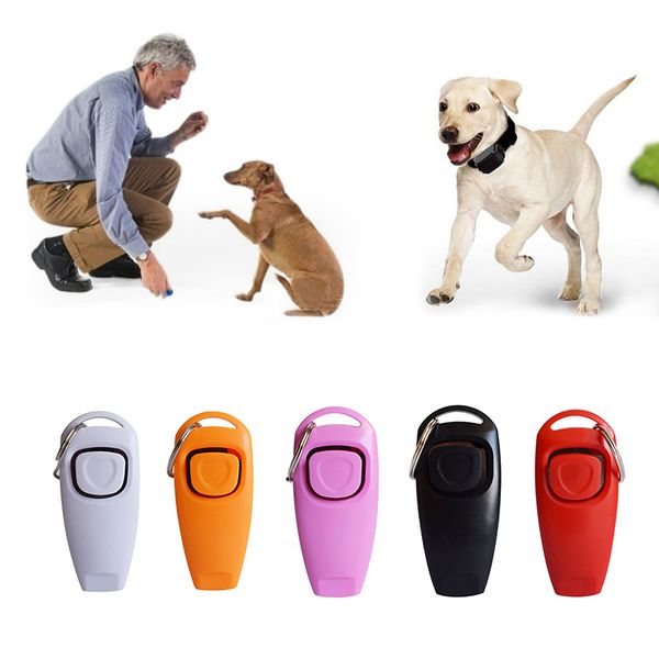 2 in 1 pet clicker dog training whistle answer card pet dog trainer assistive guide with key ring dog pet supplies
2 in 1 pet clicker dog training whistle answer card pet dog trainer assistive guide with key ring dog pet supplies