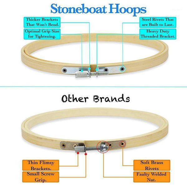 sewing notions & tools embroidery hoops for cross stitch (6 pack) round bamboo hoop kit bulk adjustable wooden circle set 3 pcs of 4 inch &1, Black
sewing notions & tools embroidery hoops for cross stitch (6 pack) round bamboo hoop kit bulk adjustable wooden circle set 3 pcs of 4 inch &1, Black
