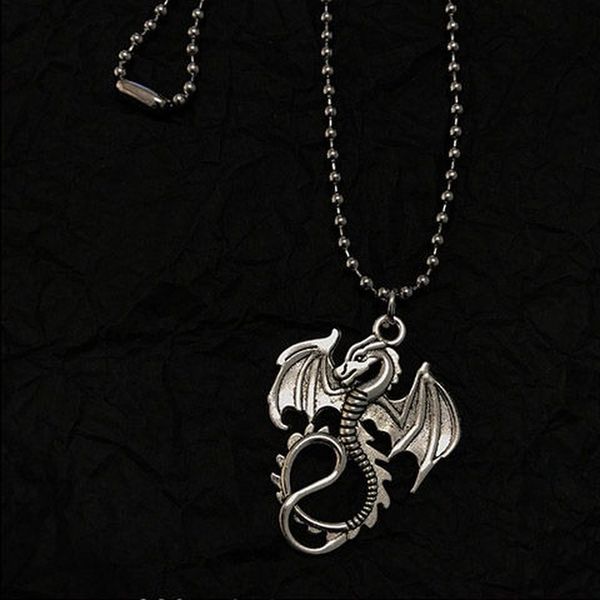 retro bungee tuku boy girl dragon necklace silver dragon pendant long necklace sweater chain
retro bungee tuku boy girl dragon necklace silver dragon pendant long necklace sweater chain
