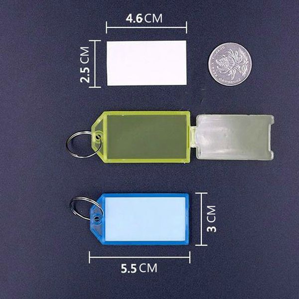 fobs new fashion metal ring colorful plastic key luggage id card name label tag keyring keychain classification, Slivery;golden 
fobs new fashion metal ring colorful plastic key luggage id card name label tag keyring keychain classification, Slivery;golden