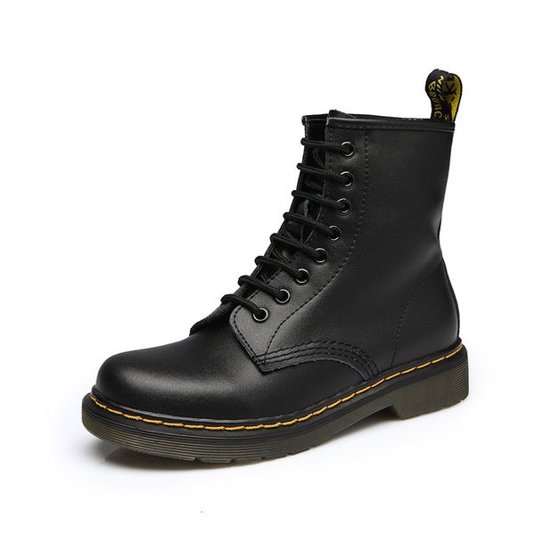 2020 children autumn winter motorcycle leather flat bottom low heel british martin medium tube women's short boots, Black
2020 children autumn winter motorcycle leather flat bottom low heel british martin medium tube women's short boots, Black