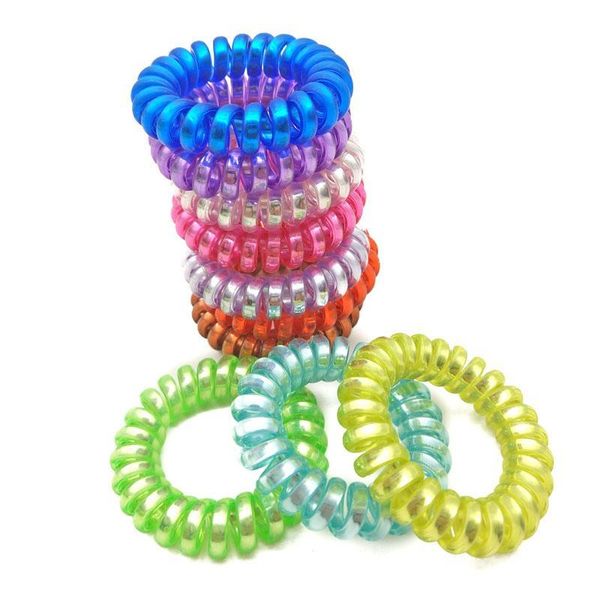 random colors size 4cm elastic hair bands spiral shape ponytail ties gum rubber rope telephone wire q bbyerr
random colors size 4cm elastic hair bands spiral shape ponytail ties gum rubber rope telephone wire q bbyerr