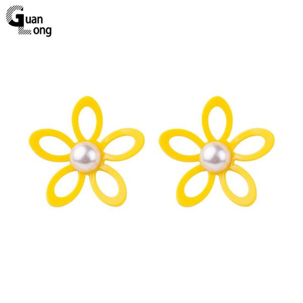 guanlong vintage acetic acid acrylic flower earrings for women acetate resin imitation pearl earings fashion jewelry brincos, Silver
guanlong vintage acetic acid acrylic flower earrings for women acetate resin imitation pearl earings fashion jewelry brincos, Silver