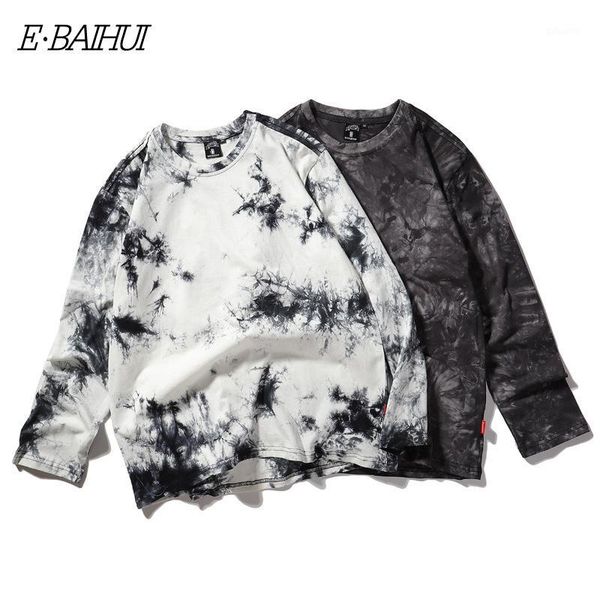 e-baihui autumn tie dyed print t shirt long-sleeve camouflage t-shirts retro mannequin male loose street hip-hop bottoming shirt1, White;black
e-baihui autumn tie dyed print t shirt long-sleeve camouflage t-shirts retro mannequin male loose street hip-hop bottoming shirt1, White;black