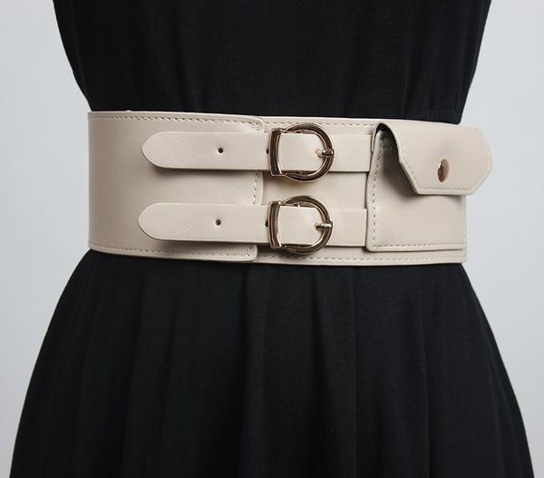 women's runway fashion pu leather elastic cummerbunds female dress corsets waistband belts decoration wide belt r3425, Black;brown
women's runway fashion pu leather elastic cummerbunds female dress corsets waistband belts decoration wide belt r3425, Black;brown