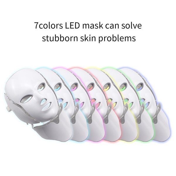 7 colors led pn electric facial mask with neck skin rejuvenation anti wrinkle acne therapy skin care beauty device
7 colors led pn electric facial mask with neck skin rejuvenation anti wrinkle acne therapy skin care beauty device