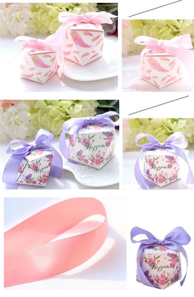 gift wrap sktn 10pcs creative floral printed wedding favors candy boxes party return box giveaways with ribbons
gift wrap sktn 10pcs creative floral printed wedding favors candy boxes party return box giveaways with ribbons