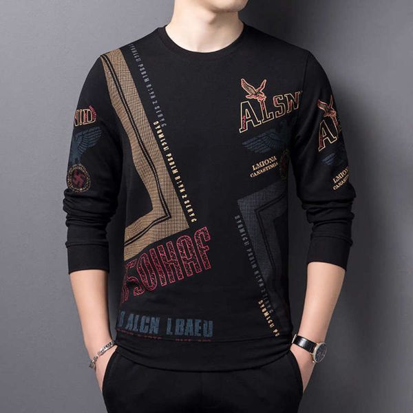 fashion casual 2020 round neck printed sweater men's loose bottoming shirt spring and autumn new sportswear, Gray
fashion casual 2020 round neck printed sweater men's loose bottoming shirt spring and autumn new sportswear, Gray