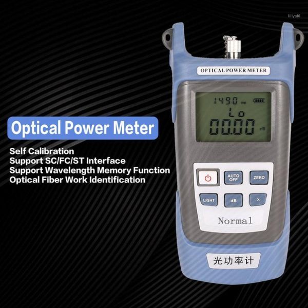 fiber optic equipment optical cable tester networks handheld ftth light power meter fc/sc connectors -70~+20dbm1
fiber optic equipment optical cable tester networks handheld ftth light power meter fc/sc connectors -70~+20dbm1