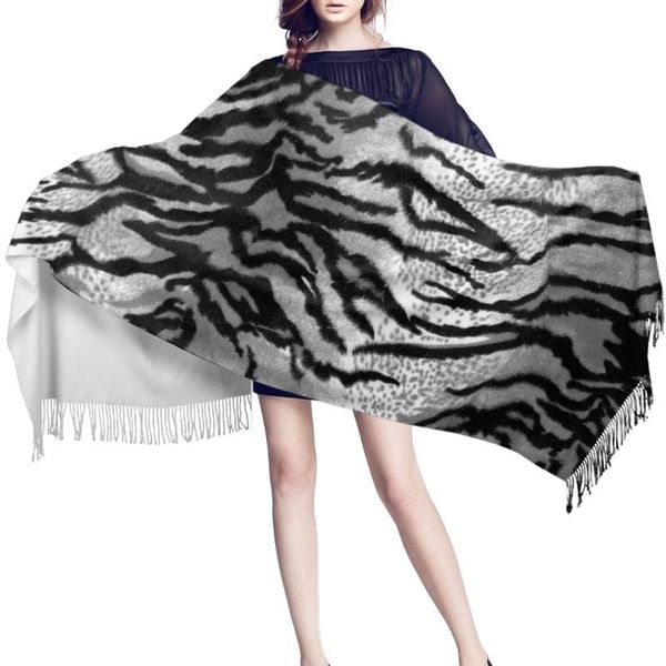 scarves women cashmere scarf autumn winter hijab wrap animal tiger skin black white printed shawls headband summer ladies, Blue;gray
scarves women cashmere scarf autumn winter hijab wrap animal tiger skin black white printed shawls headband summer ladies, Blue;gray