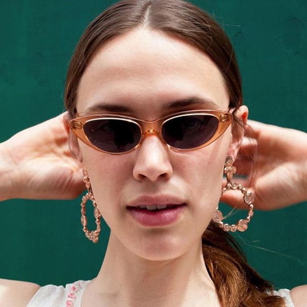 women fashion 2020 trendy sunglasses purple leopard transparent ladies tiny sunglasses feminino, White;black
women fashion 2020 trendy sunglasses purple leopard transparent ladies tiny sunglasses feminino, White;black