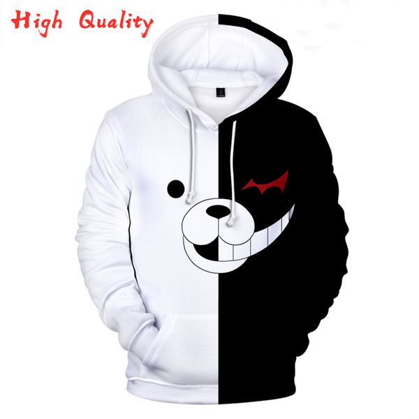 danganronpa hoodie sweatshirt long sleeve 3d printed game clothes black white bear monokuma oversized moletom anime hoodies c1117
danganronpa hoodie sweatshirt long sleeve 3d printed game clothes black white bear monokuma oversized moletom anime hoodies c1117