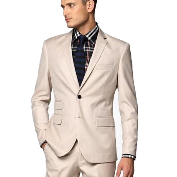 men's suit two-piece suit (jacket + pants) men's fashion casual solid color business office formal custom, White;black
men's suit two-piece suit (jacket + pants) men's fashion casual solid color business office formal custom, White;black
