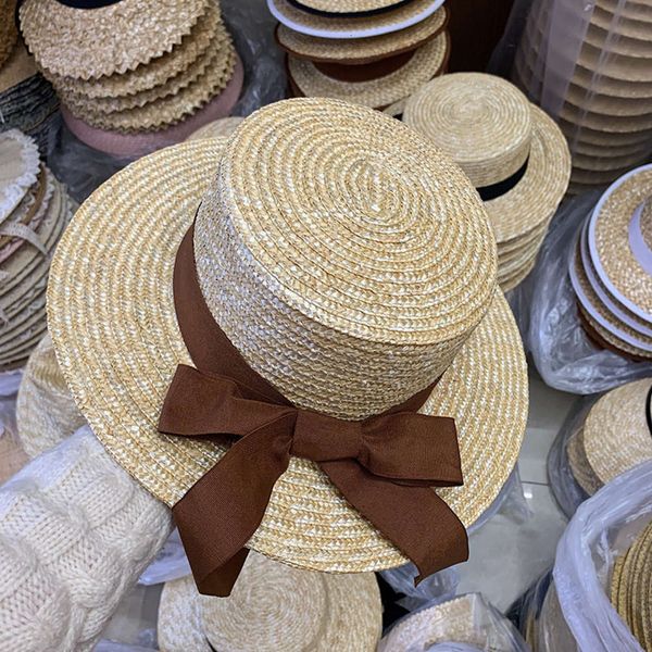 and korean new spring summer big women's bowknot lace decoration flat eaves sunscreen hat wheat straw tide, Blue;gray
and korean new spring summer big women's bowknot lace decoration flat eaves sunscreen hat wheat straw tide, Blue;gray