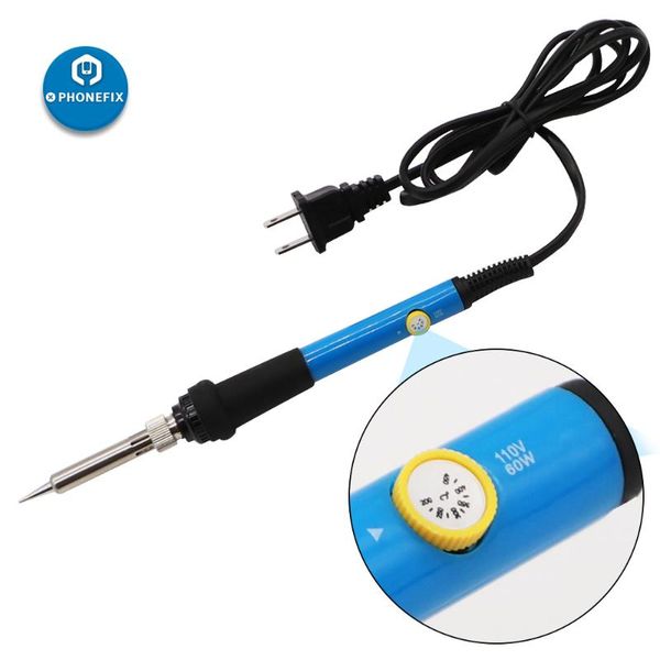 hand & power tool accessories phonefix 110v 220v adjustable temperature controlled soldering iron kit 60w welding with 5 extra tips
hand & power tool accessories phonefix 110v 220v adjustable temperature controlled soldering iron kit 60w welding with 5 extra tips