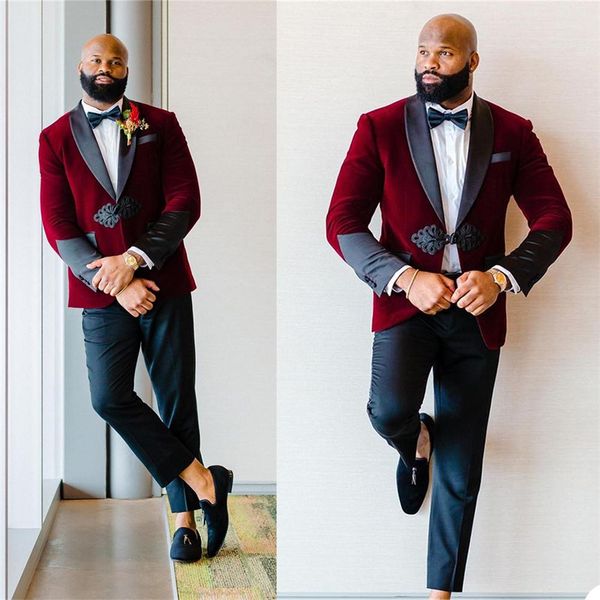 customise 2 pcs mens wedding tuxedos shawl lapel velvet gentle groom wear slim fit groomsmen jacket pants man blazer272d, Black;gray
customise 2 pcs mens wedding tuxedos shawl lapel velvet gentle groom wear slim fit groomsmen jacket pants man blazer272d, Black;gray