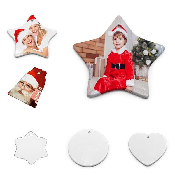 sublimation blank ceramic pendant creative christmas ornaments heat transfer printing diy ceramic ornament 6 styles
sublimation blank ceramic pendant creative christmas ornaments heat transfer printing diy ceramic ornament 6 styles