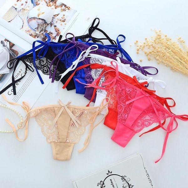 4pcs women g string lace panties low-waist underwear femal t-back thong japan style transparent knickers1, Black;pink
4pcs women g string lace panties low-waist underwear femal t-back thong japan style transparent knickers1, Black;pink