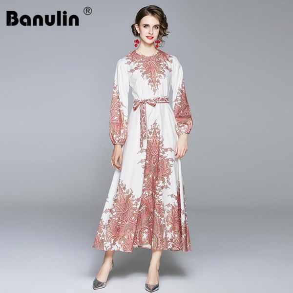 banulin 2020 spring autumn runway maxi dresses for women's long sleeve royal court print belt long dresses robe longue femme ete, Black;gray
banulin 2020 spring autumn runway maxi dresses for women's long sleeve royal court print belt long dresses robe longue femme ete, Black;gray