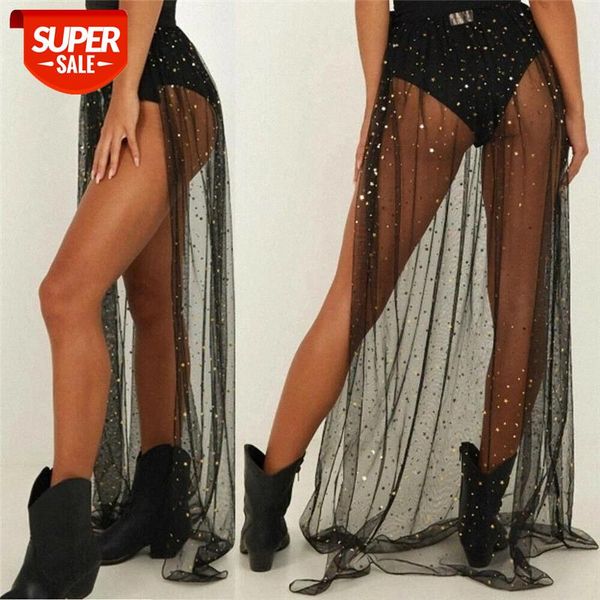 black mesh sheer see through dress bikini cover ups women high elastic waist maxi wrap skirt sarong pareo beachwear #j81f, White;black
black mesh sheer see through dress bikini cover ups women high elastic waist maxi wrap skirt sarong pareo beachwear #j81f, White;black