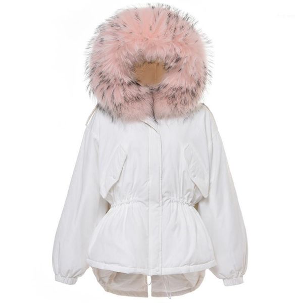 down jacket women's mid-length large fur collar slim fashion thick loose winter fashion2020 new, Black
down jacket women's mid-length large fur collar slim fashion thick loose winter fashion2020 new, Black