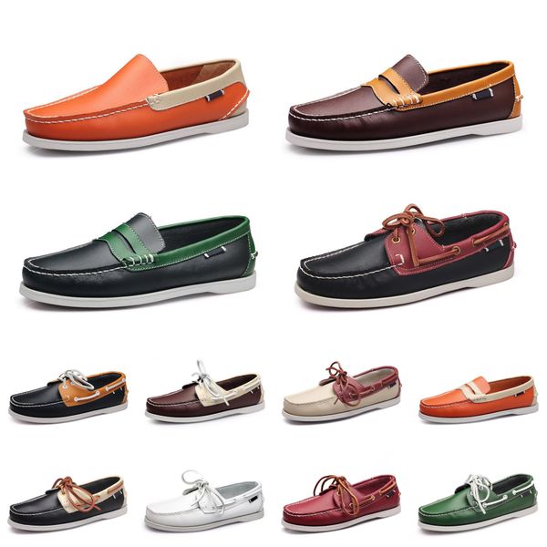 men casual shoes loafers leather outdoor sneakers bottom low cut mens classic triple white red gr, Black
men casual shoes loafers leather outdoor sneakers bottom low cut mens classic triple white red gr, Black
