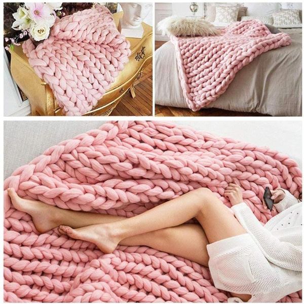 blankets nordic thick handmade woven blanket warm thread polyester fiber knitting sofa cover home decoration
blankets nordic thick handmade woven blanket warm thread polyester fiber knitting sofa cover home decoration