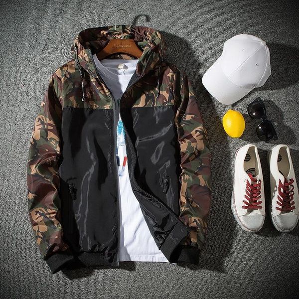 men's jackets 2021 wear casual camouflage jacket slim fit handsome spring autumn solid color plus size baseball clothes, Black;brown
men's jackets 2021 wear casual camouflage jacket slim fit handsome spring autumn solid color plus size baseball clothes, Black;brown