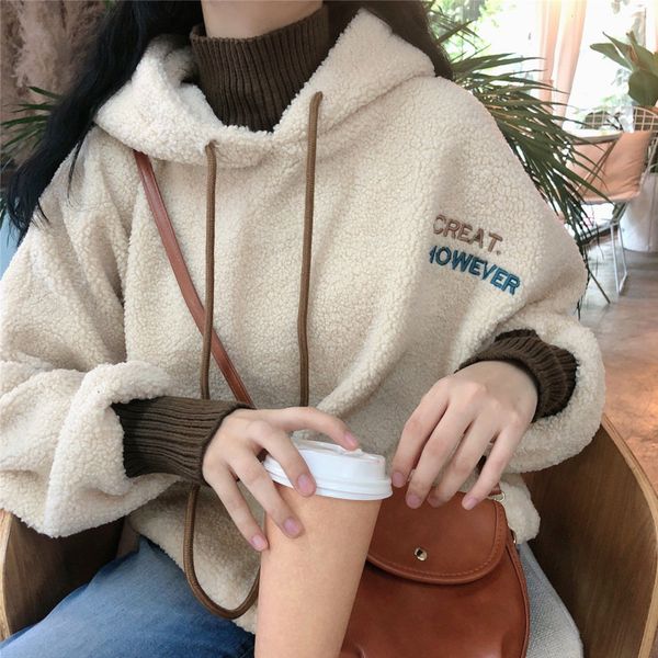 2021 new autumn hoodies in addition to thick velvet with retro hood student of two pieces ocean pullovers loose warm coat ir0i, Black
2021 new autumn hoodies in addition to thick velvet with retro hood student of two pieces ocean pullovers loose warm coat ir0i, Black