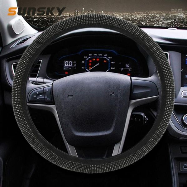 38m universal car leather diamond steering wheel cover diameter1
38m universal car leather diamond steering wheel cover diameter1