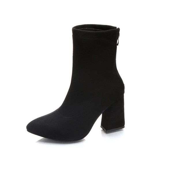 boots women's pointed toe yarn elastic ankle thick heel high heels shoes woman female socks 2021 spring, Black
boots women's pointed toe yarn elastic ankle thick heel high heels shoes woman female socks 2021 spring, Black