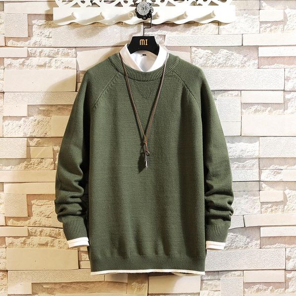 fashion classic o-neck vintage korean sweater men's oversized pull plus size -5xl 2020 long sleeves pullover for spring winter, White;black
fashion classic o-neck vintage korean sweater men's oversized pull plus size -5xl 2020 long sleeves pullover for spring winter, White;black
