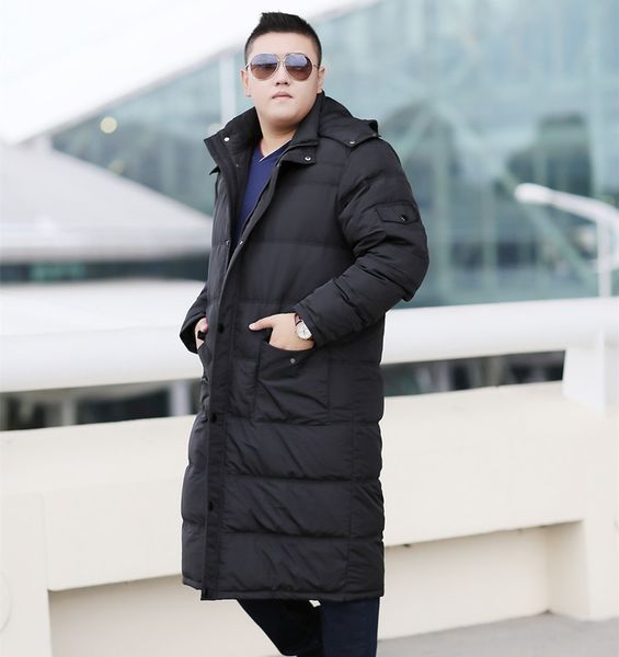 plus fertilizer increased thickening and the new men's big yards long leisure knee-length coat jacket down jacket men q1209, Black
plus fertilizer increased thickening and the new men's big yards long leisure knee-length coat jacket down jacket men q1209, Black