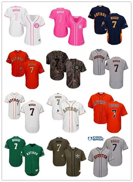 custom houston astro leave name number 7 craig biggio baseball jersey men women youth jerseys, Blue;black 
custom houston astro leave name number 7 craig biggio baseball jersey men women youth jerseys, Blue;black