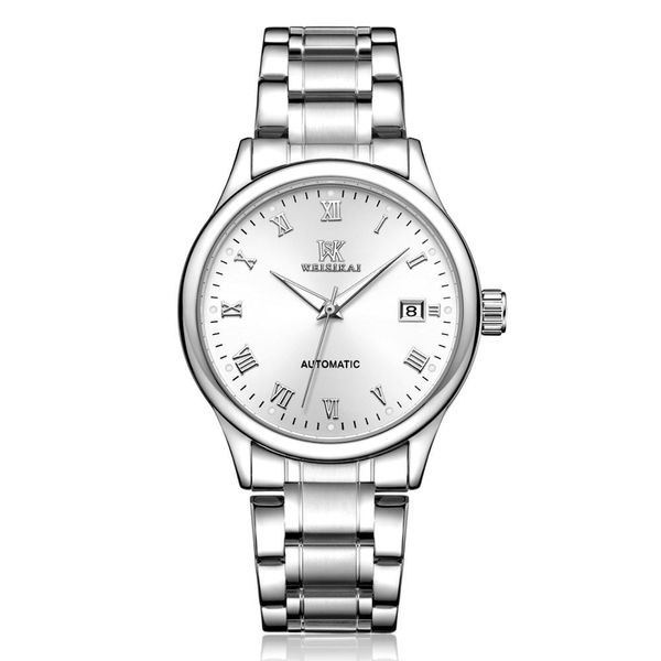 weisikai luxury men watches matic watch men stainless waterproof business sport mechanical wristwatch relogio masculino bbyupq, Silver
weisikai luxury men watches matic watch men stainless waterproof business sport mechanical wristwatch relogio masculino bbyupq, Silver